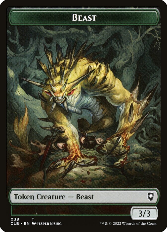 3/3 Beast Token