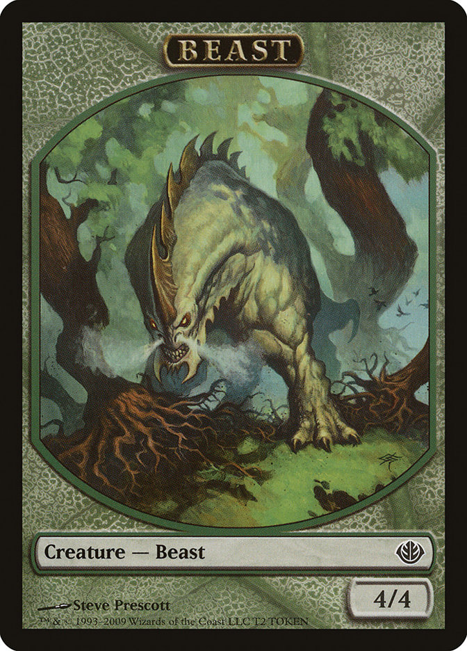 4/4 Beast Token