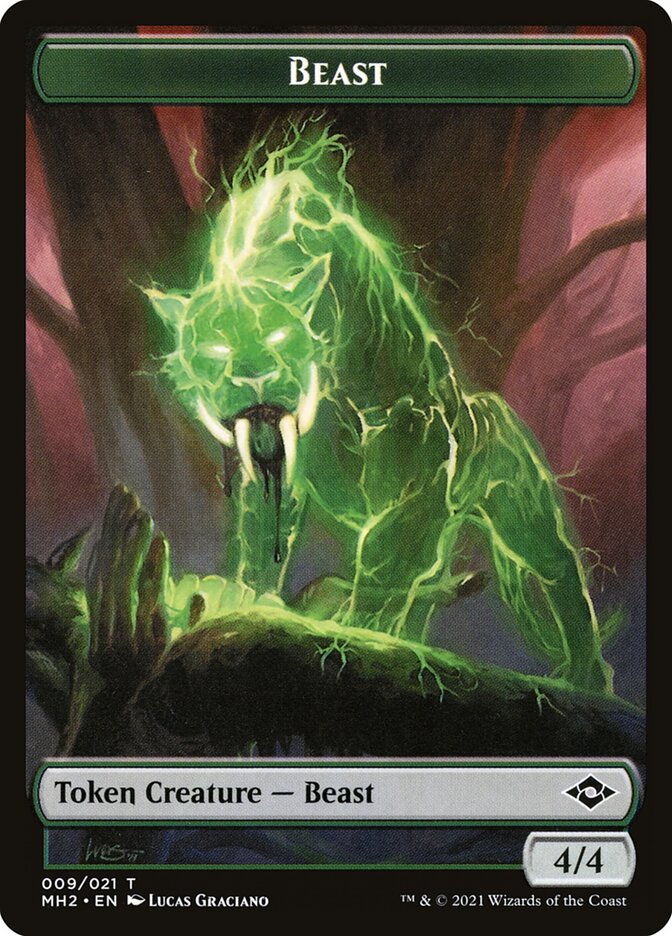 4/4 Beast Token