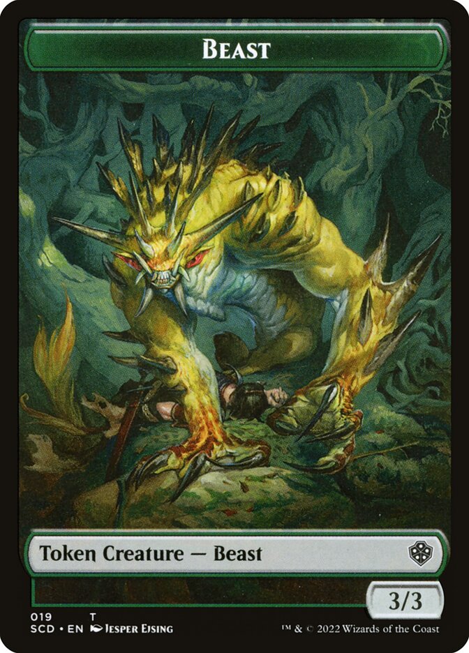 3/3 Beast Token