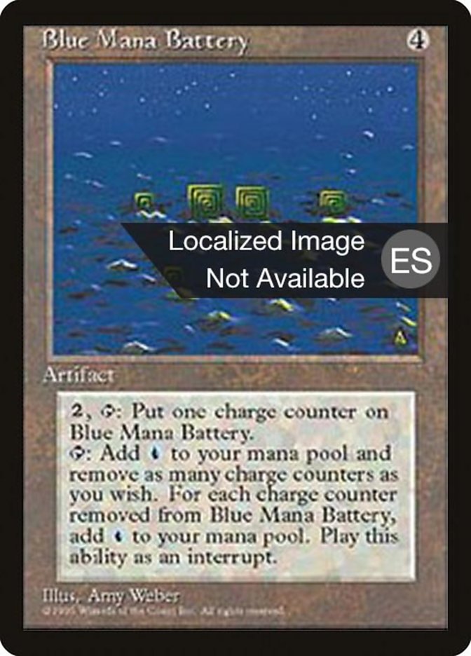 Blue Mana Battery