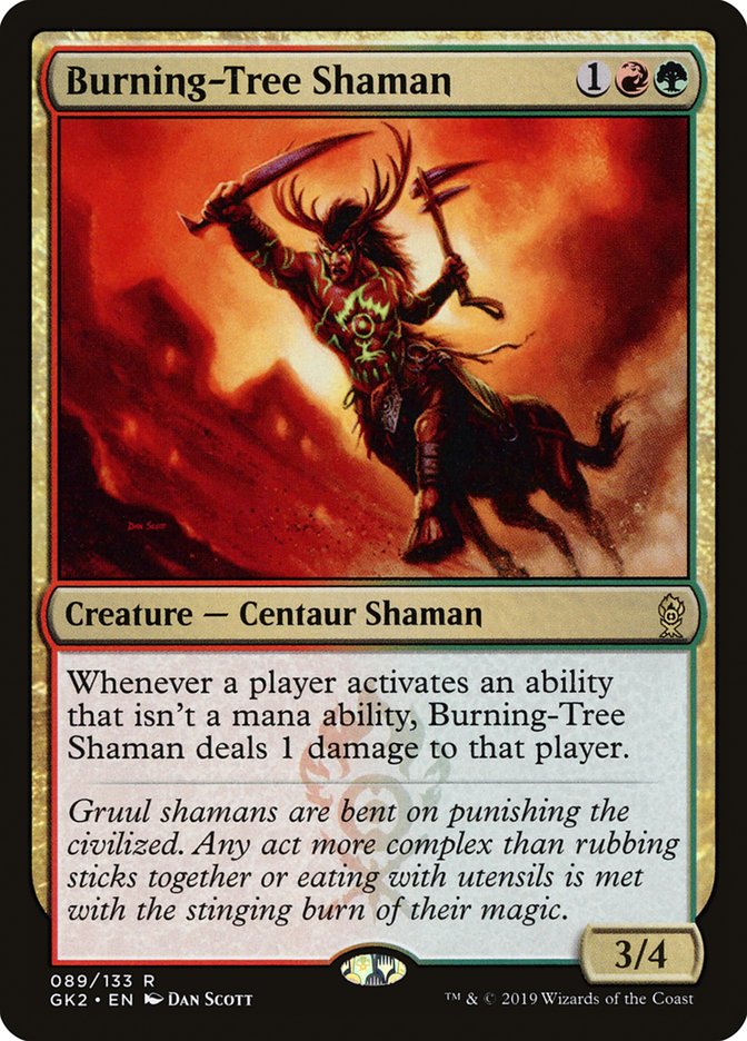 Burning-Tree Shaman