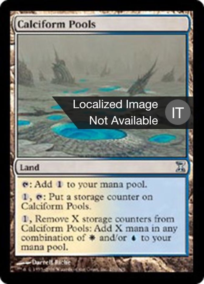 Calciform Pools