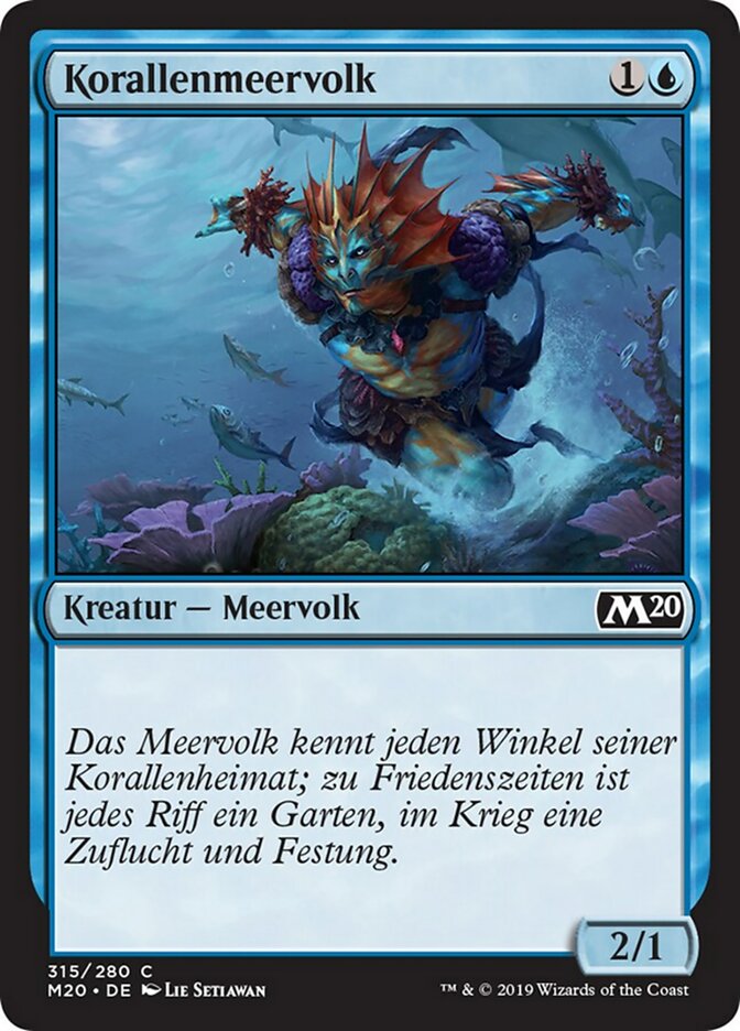 Coral Merfolk