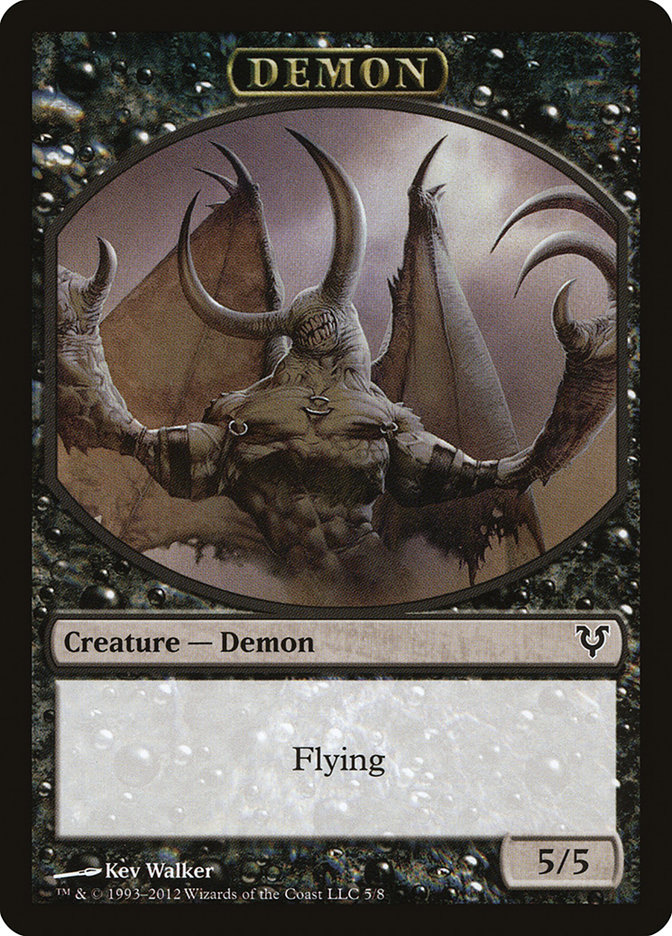 5/5 Demon Token