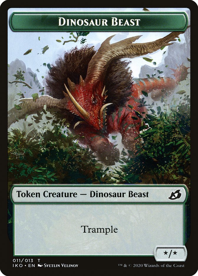 */* Dinosaur Beast Token