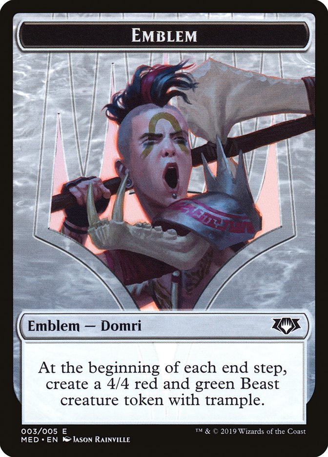 Domri, Chaos Bringer Emblem Token