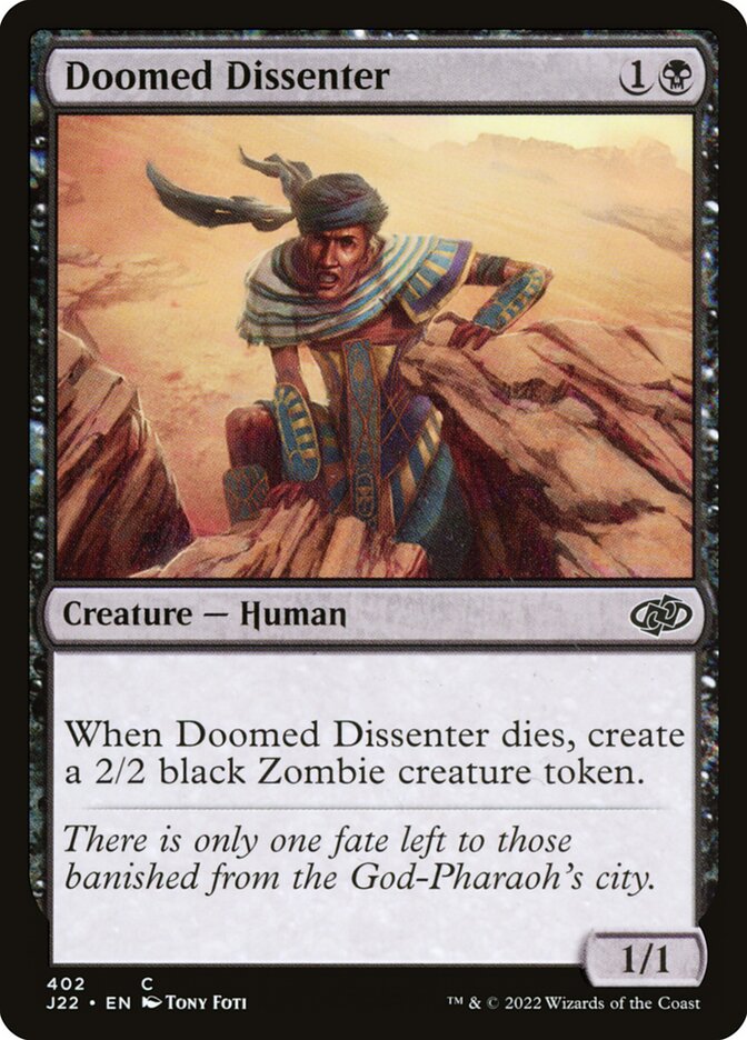 Doomed Dissenter