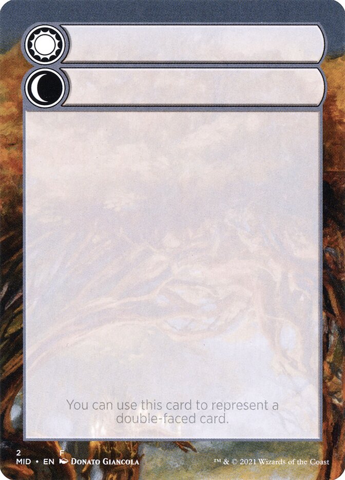 Double-Faced Substitute Card Token