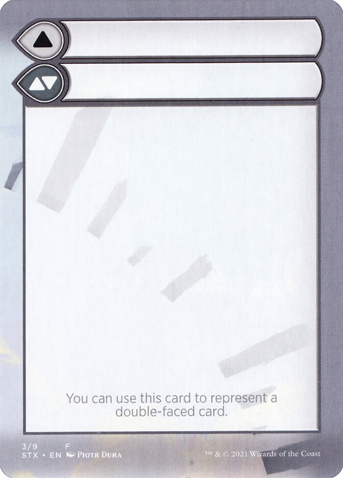 Double-Faced Substitute Card Token