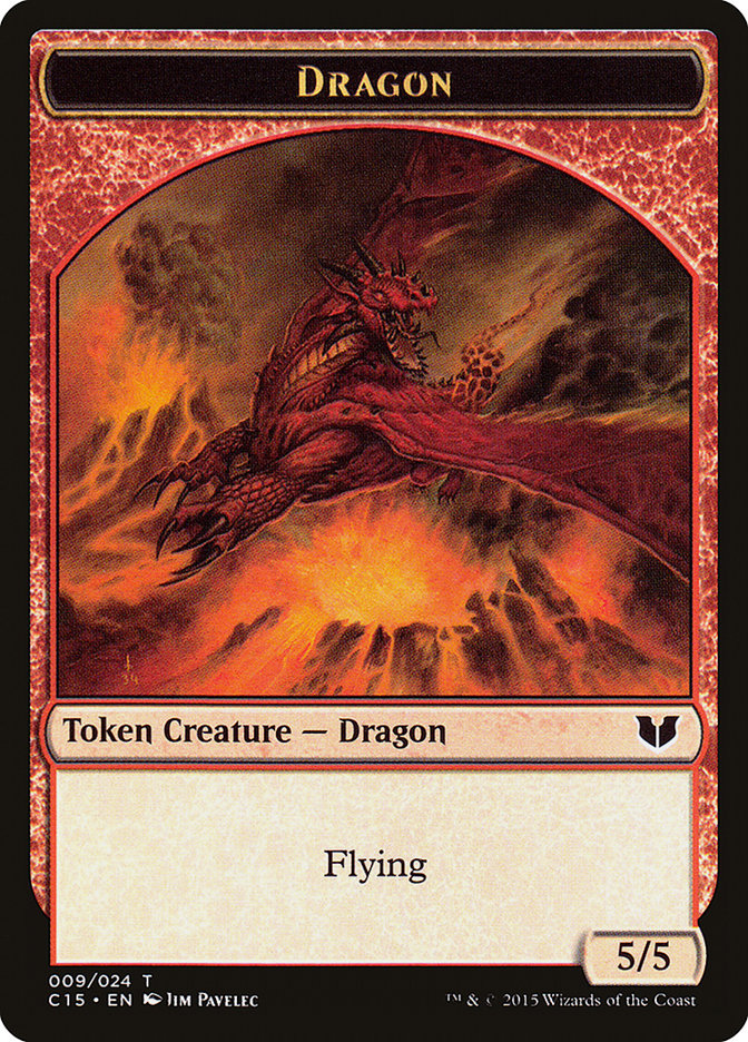 5/5 Dragon Token