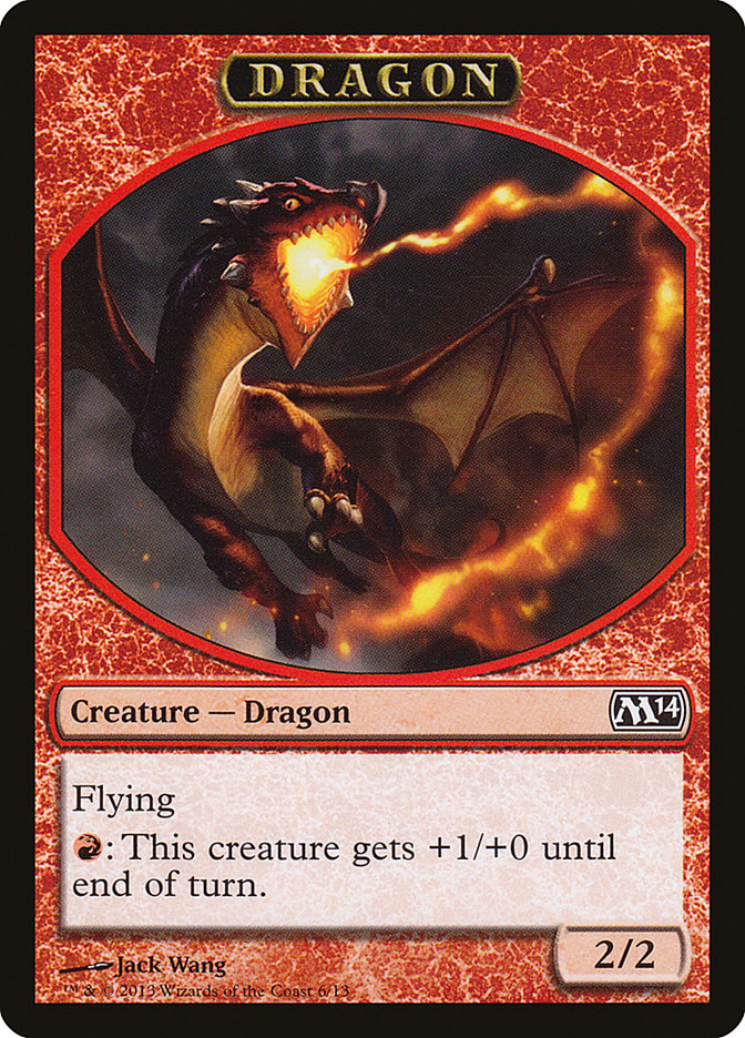 2/2 Dragon Token