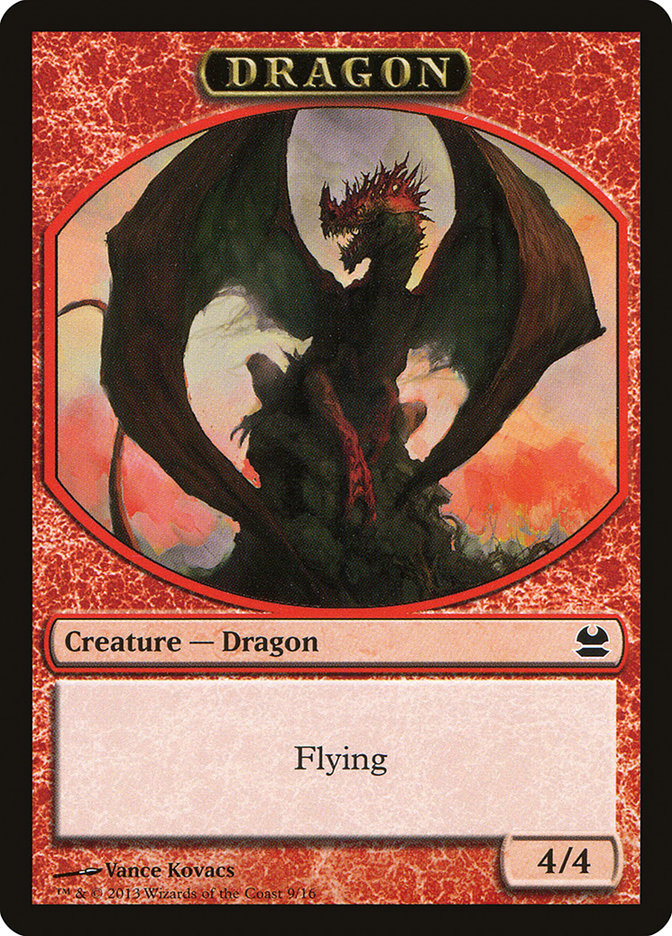 4/4 Dragon Token