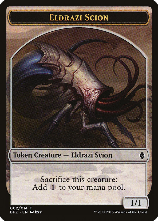 1/1 Eldrazi Scion Token