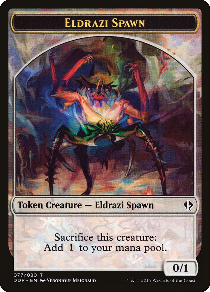 0/1 Eldrazi Spawn Token