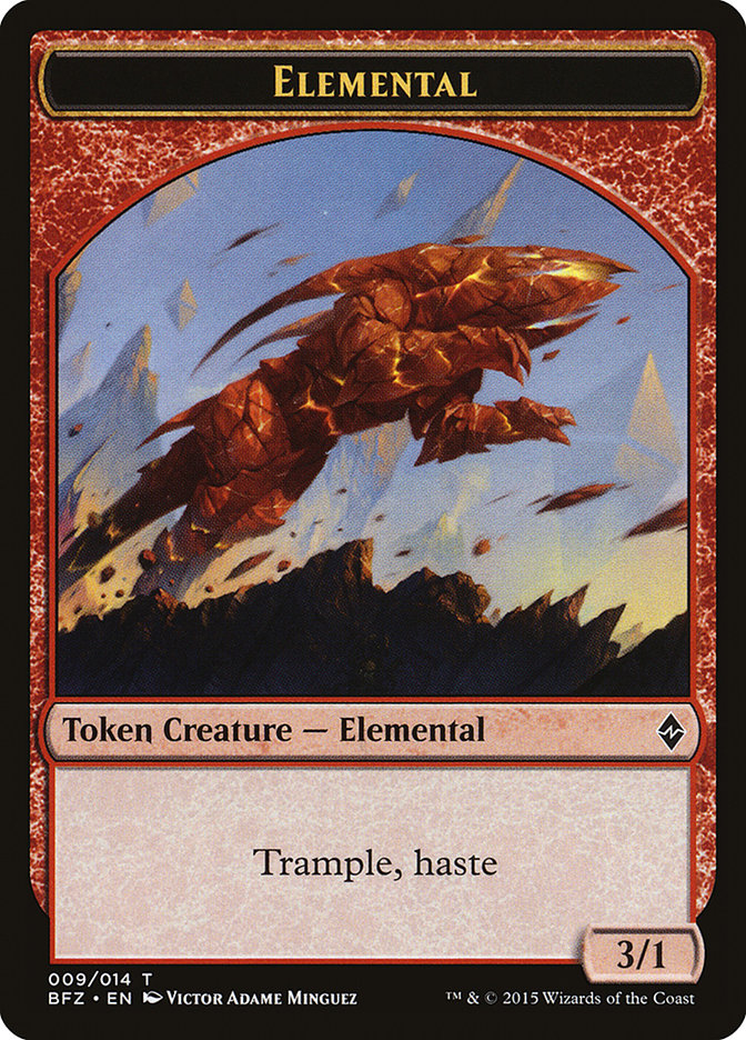 3/1 Elemental Token