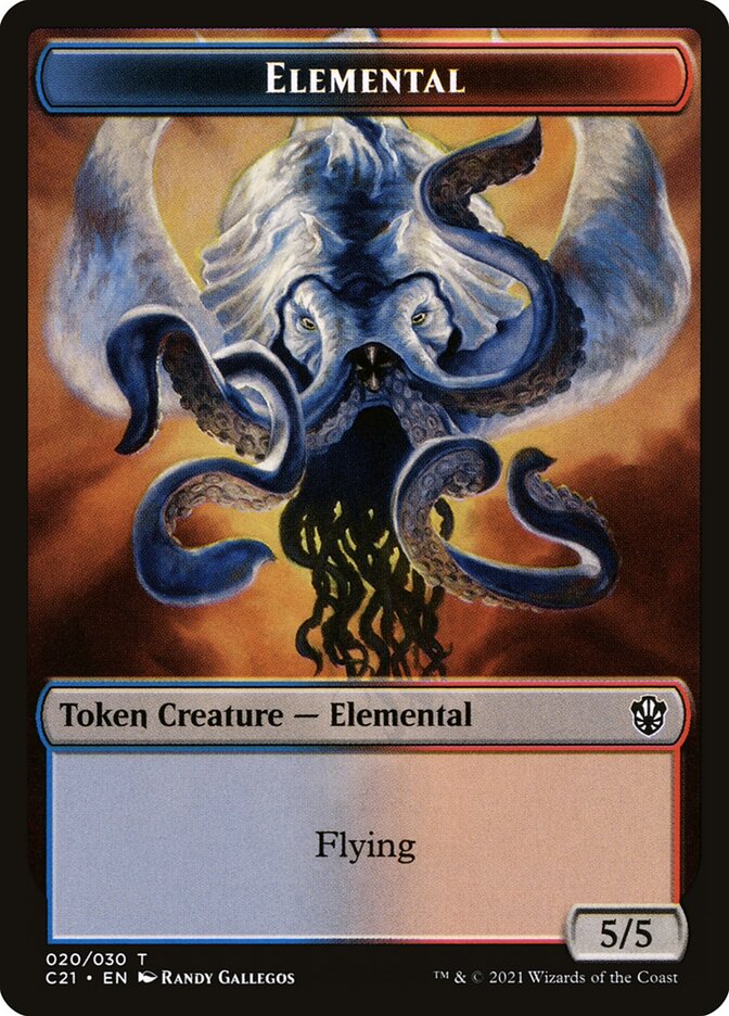 5/5 Elemental Token