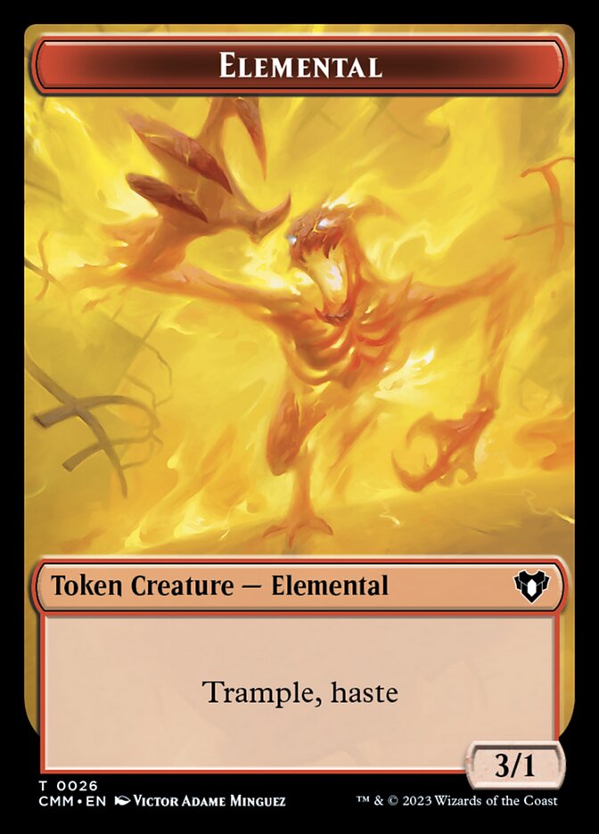 3/1 Elemental Token