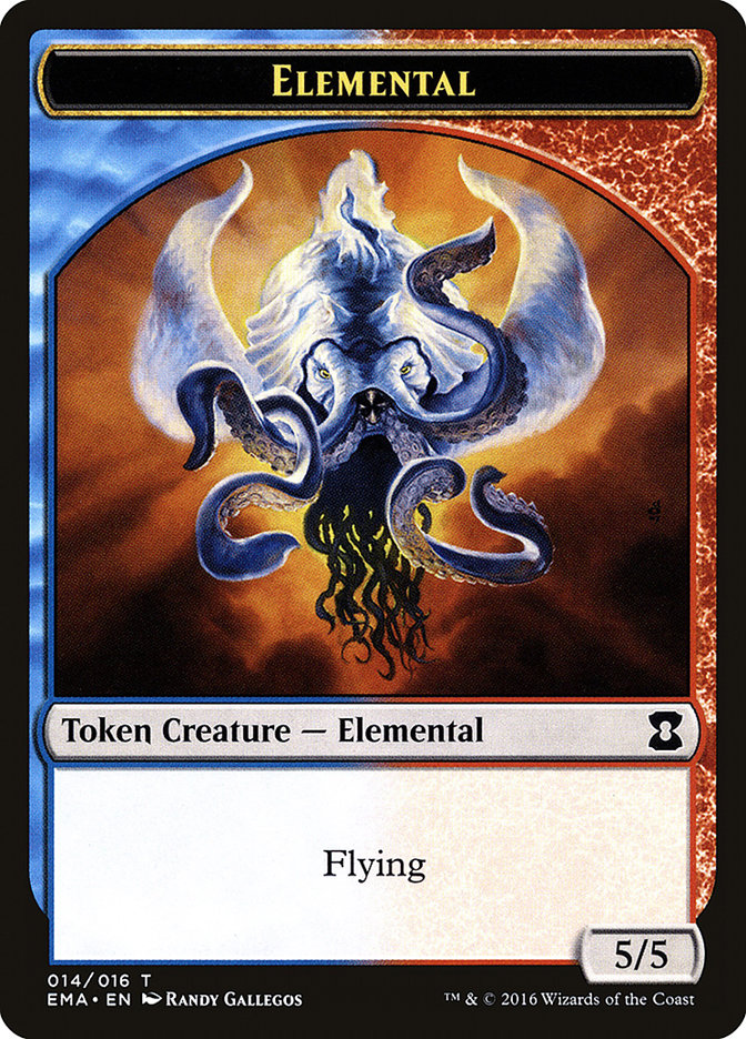 5/5 Elemental Token