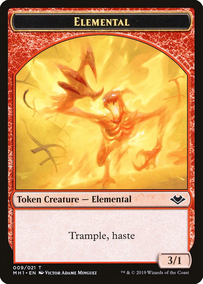 3/1 Elemental Token