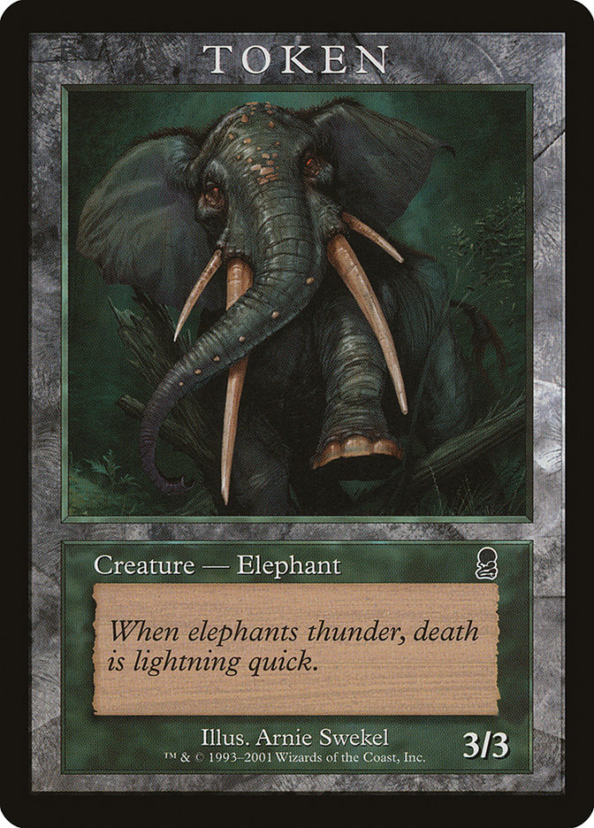 3/3 Elephant Token