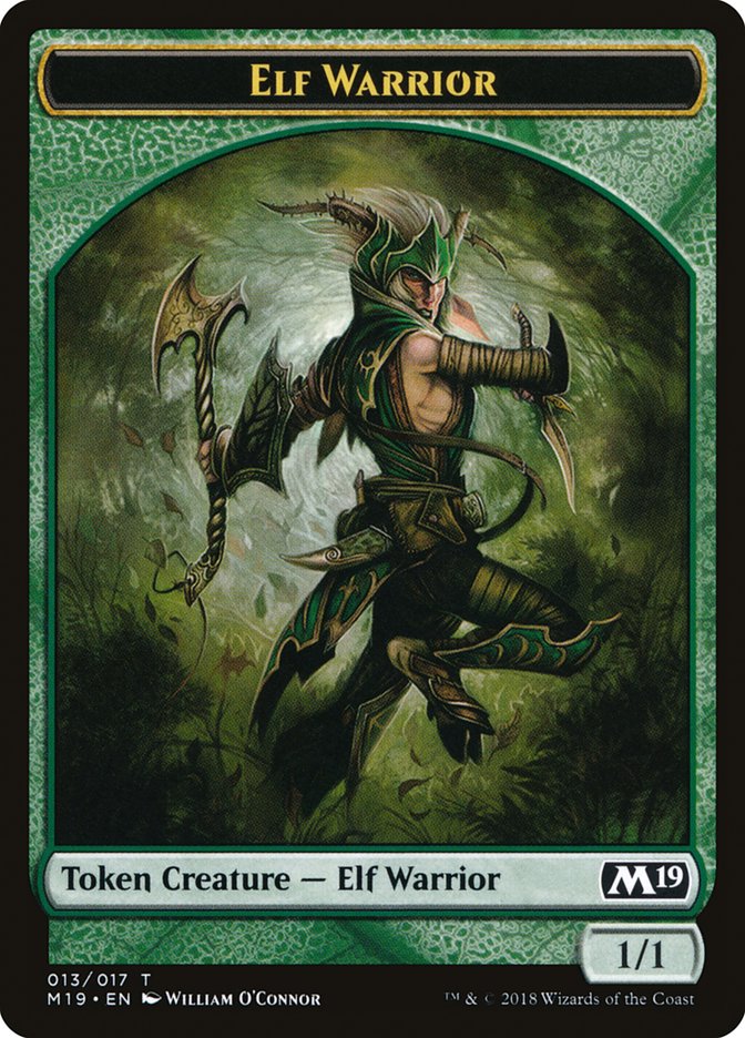 1/1 Elf Warrior Token