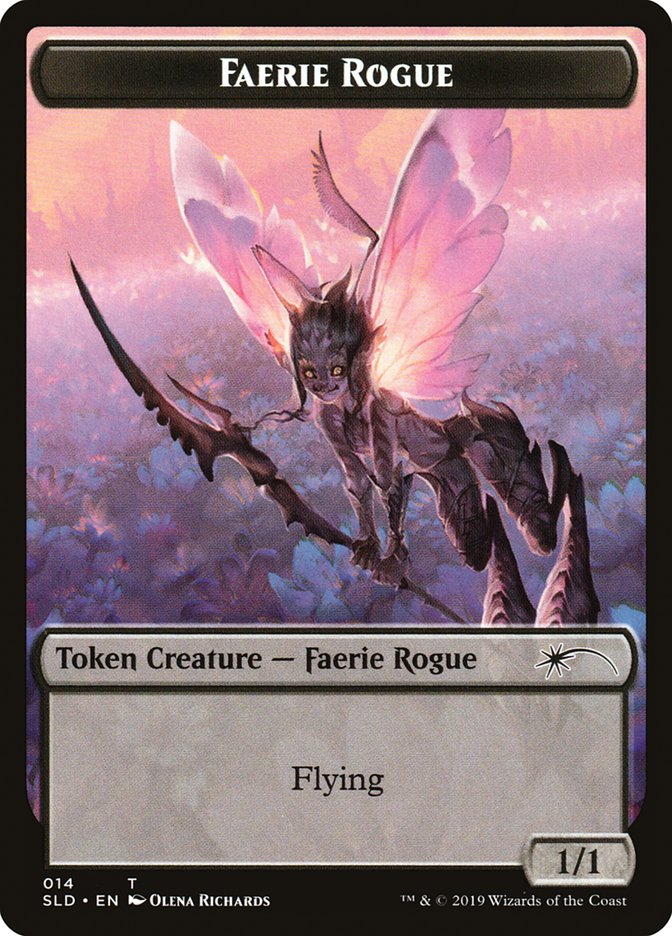 1/1 Faerie Rogue Token