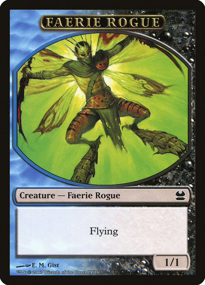 1/1 Faerie Rogue Token