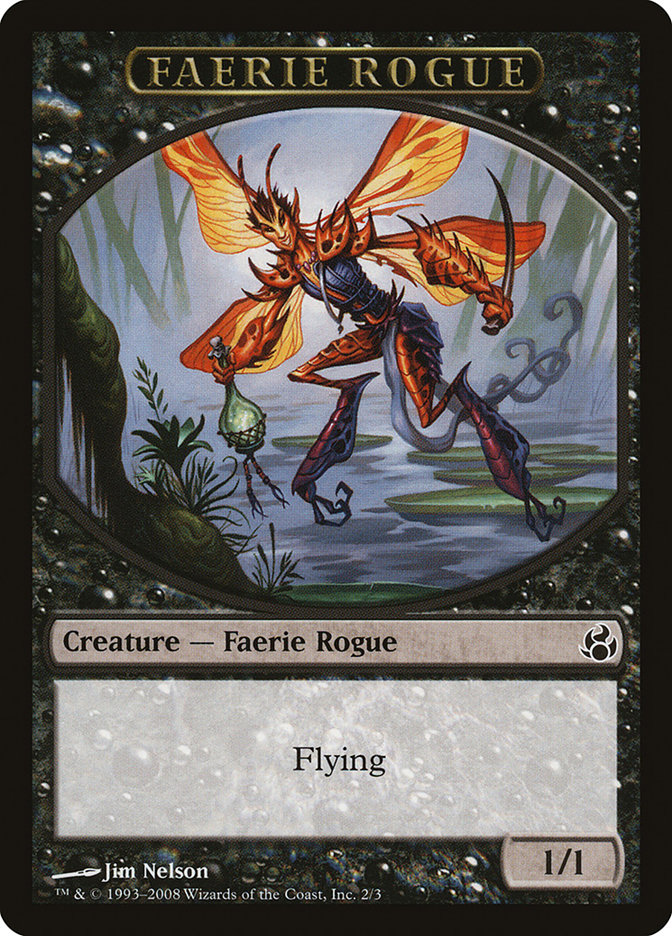 1/1 Faerie Rogue Token