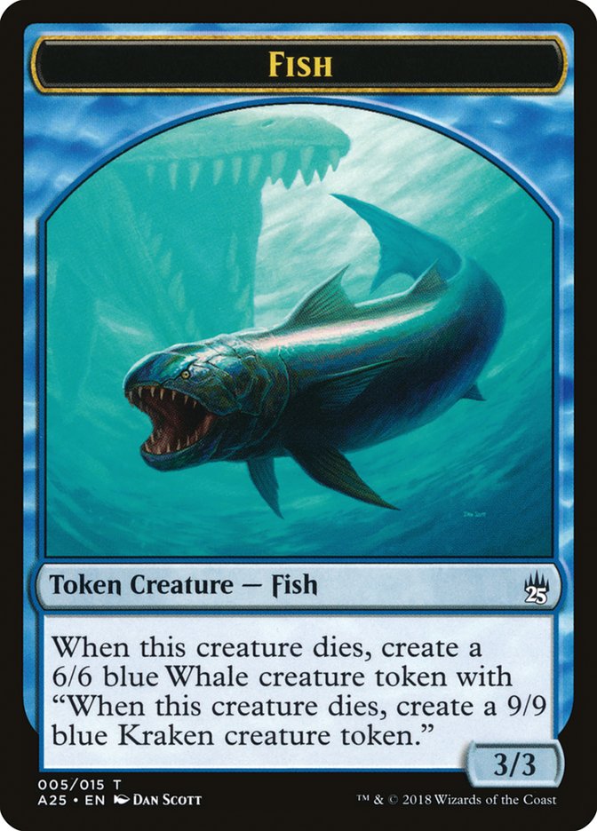 3/3 Fish Token