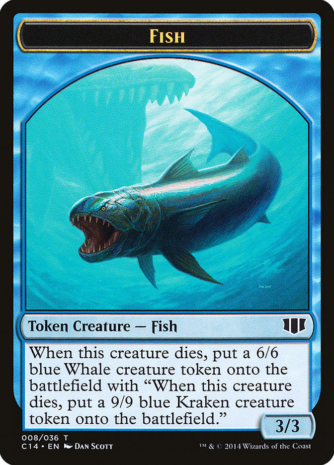 3/3 Fish Token