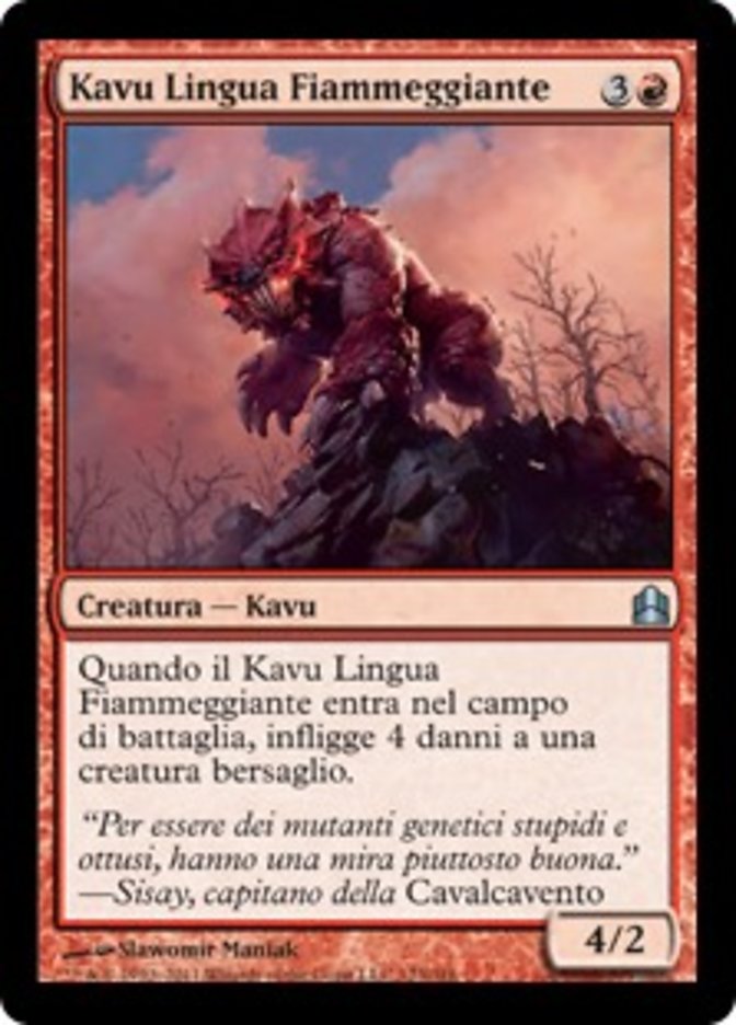 Flametongue Kavu