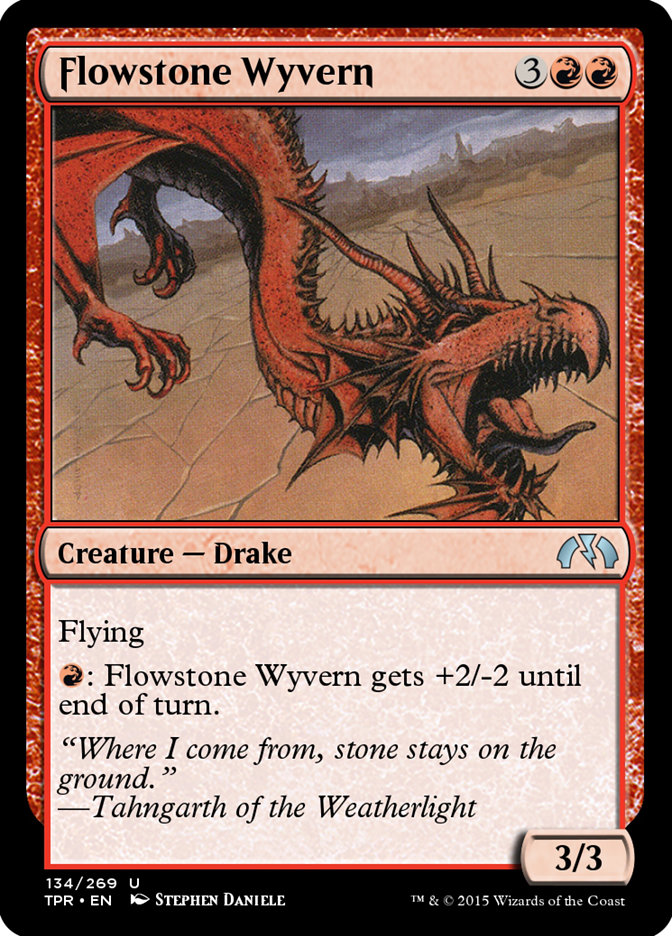 Flowstone Wyvern