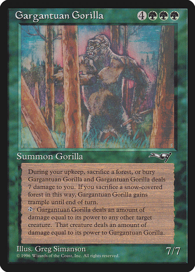 Gargantuan Gorilla