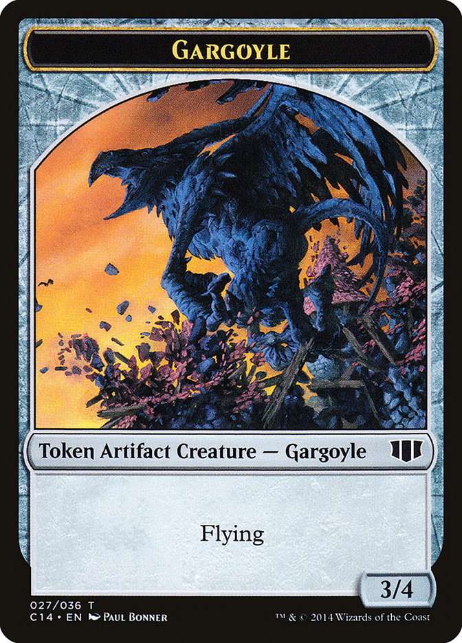 3/4 Gargoyle Token