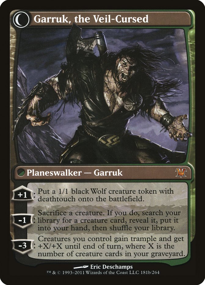 Garruk Relentless // Garruk, the Veil-Cursed