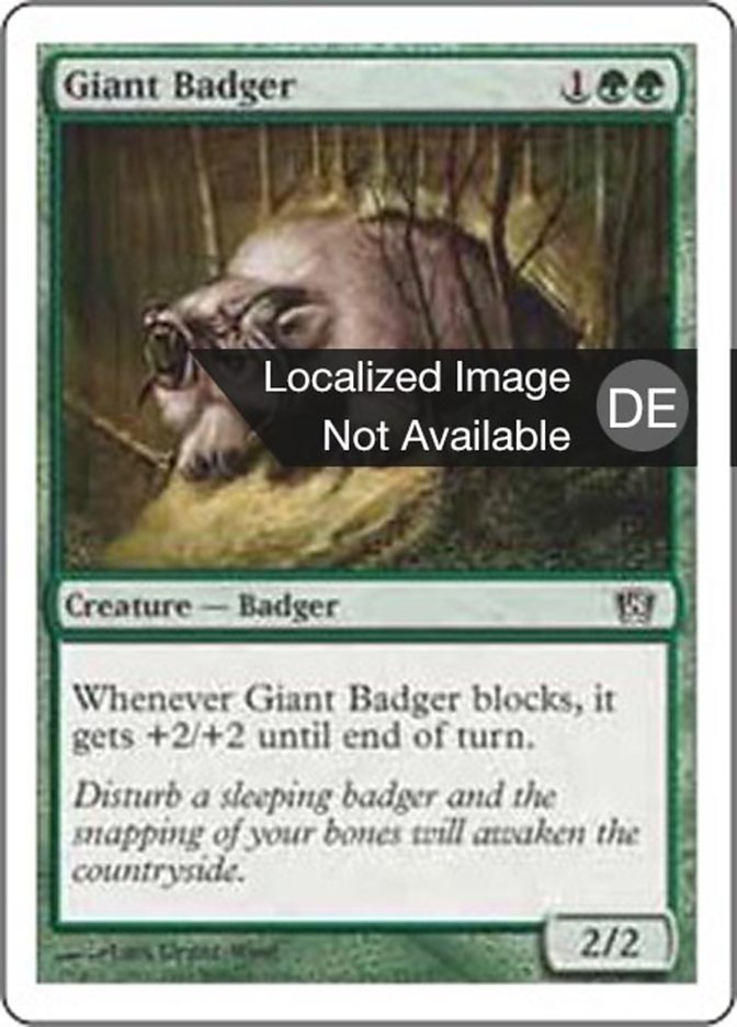 Giant Badger
