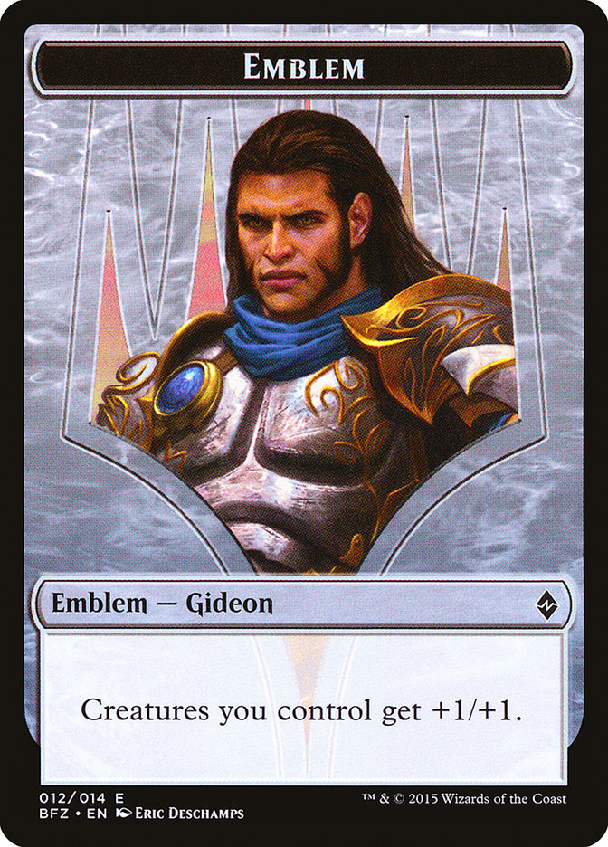 Gideon, Ally of Zendikar Emblem Token