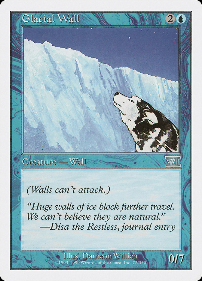 Glacial Wall