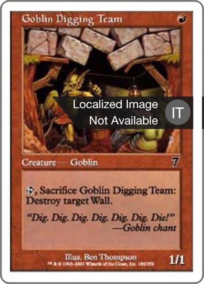 Goblin Digging Team