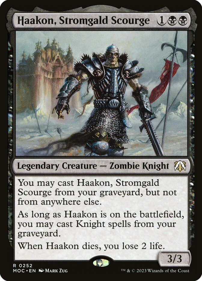 Haakon, Stromgald Scourge