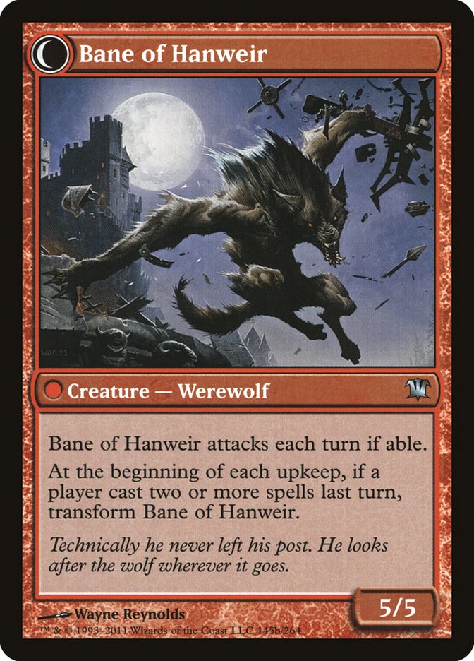 Hanweir Watchkeep // Bane of Hanweir