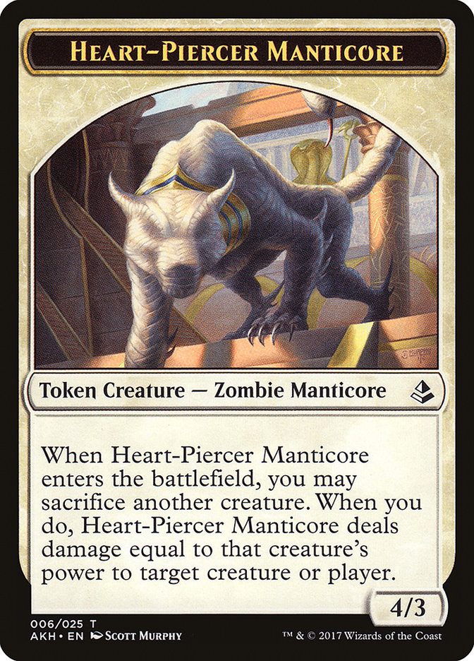 4/3 Heart-Piercer Manticore Token