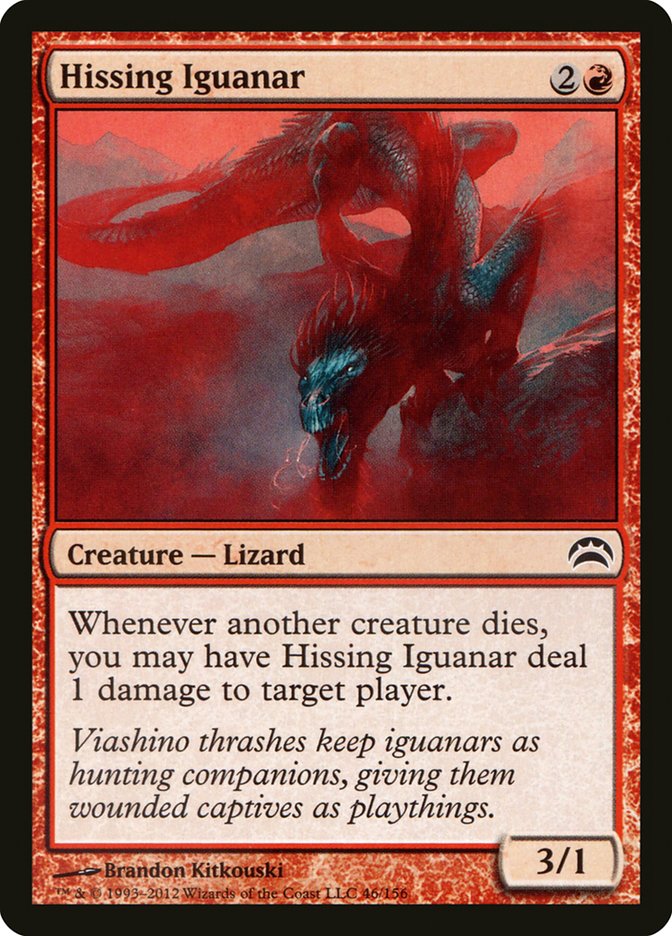 Hissing Iguanar