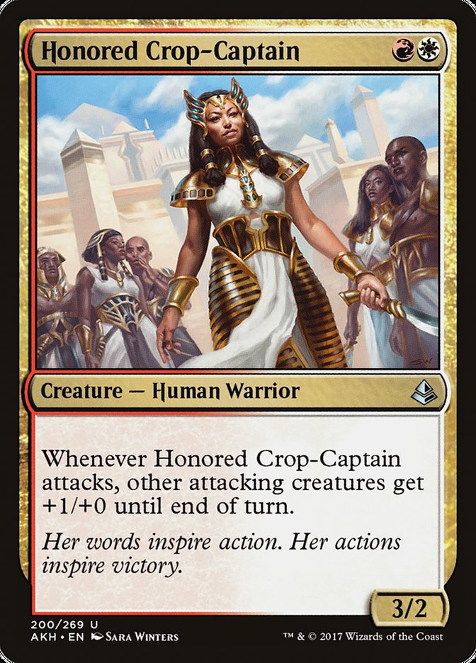 Honored Crop-Captain