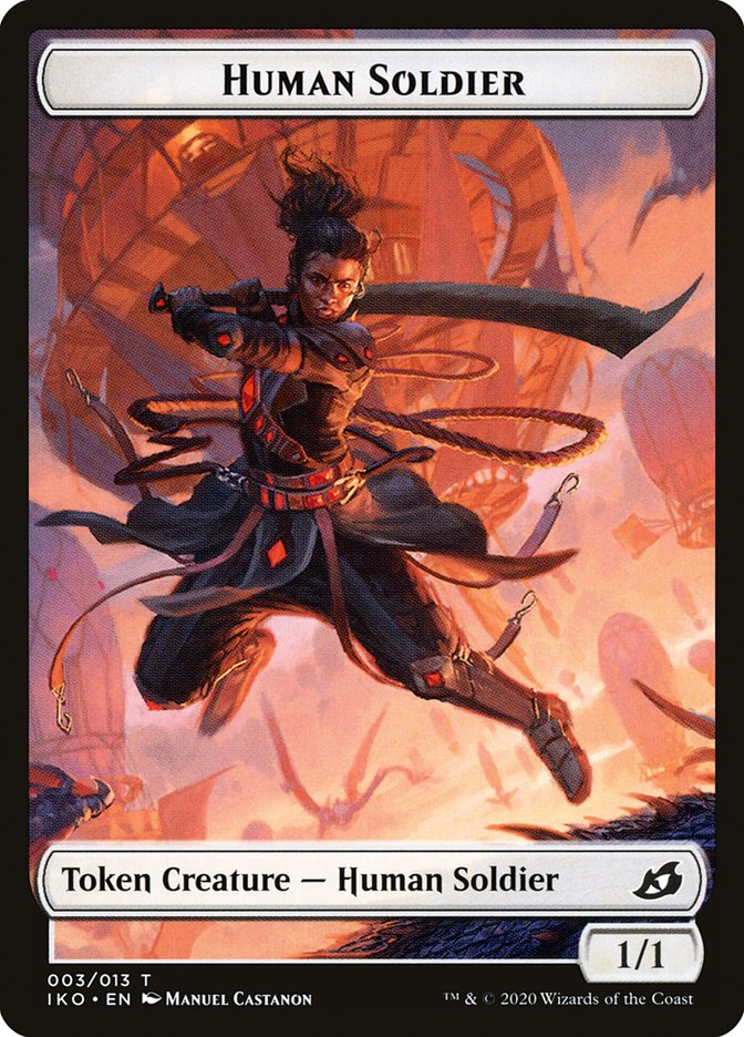 1/1 Human Soldier Token