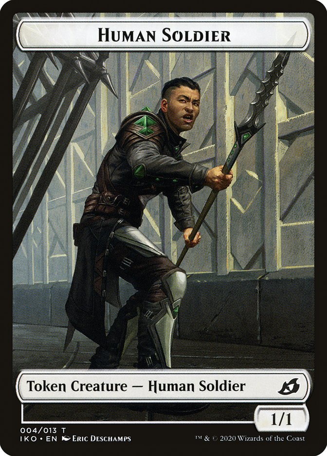 1/1 Human Soldier Token