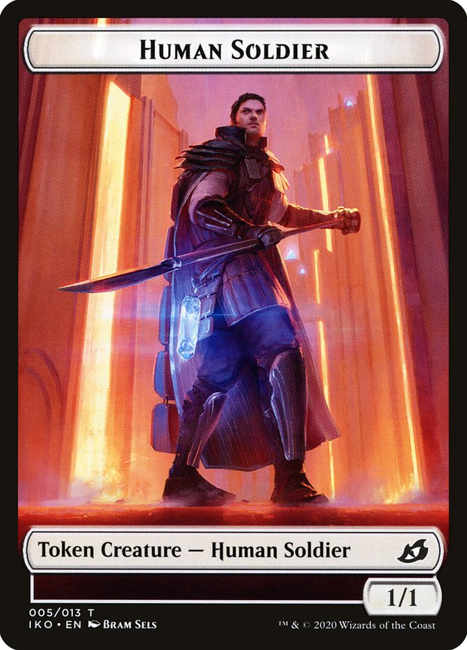 1/1 Human Soldier Token