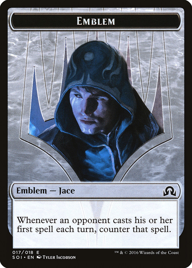 Jace, Unraveler of Secrets Emblem Token