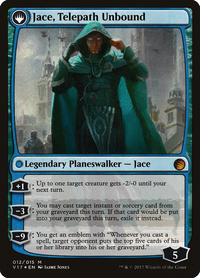 Jace, Vryn's Prodigy // Jace, Telepath Unbound